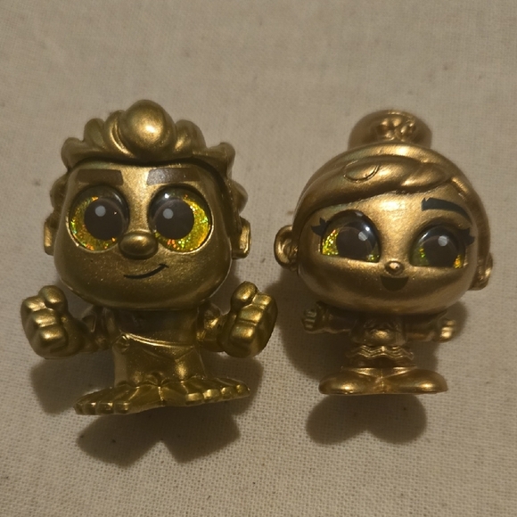 Disney Other - Disney Gold Action Figures